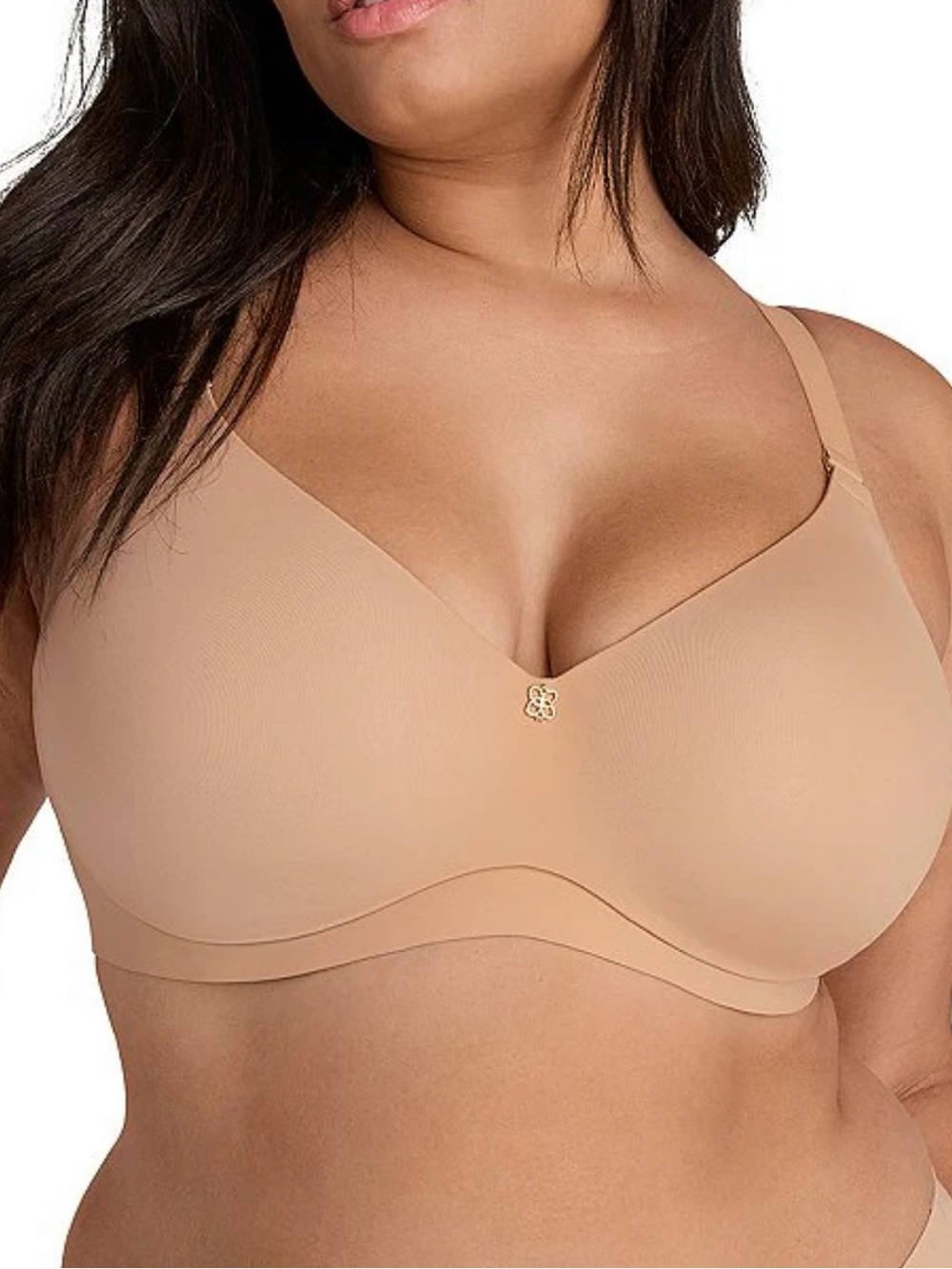 Honeylove Nude CloudEmbrace Wireless Contour T-Shirt Bra